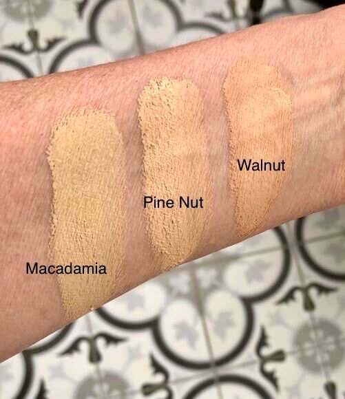 Baims Cream Foundation Swatches-Baims Krem Fondöten Renk Örnekleri